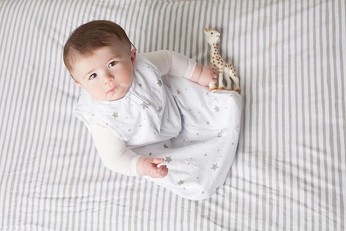 Baby Wearable Blanket - Baby Sleep Sack 100% Interlock Knit Cotton - Sleep Sack 12-18 Months - Comfy Soft Lightweight, 2-Pack Set