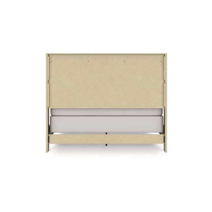 Jusika Queen Panel Bed Frame with LED