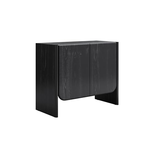 Jacala Mid Century Modern Entryway Storage Cabinet with Doors