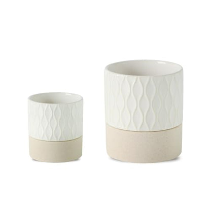 Ceramic Self Watering Plant Pot for Indoor Plants