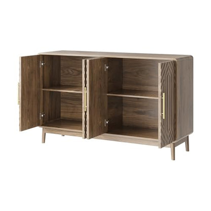 55" Modern Sideboard Cabinet with Storage