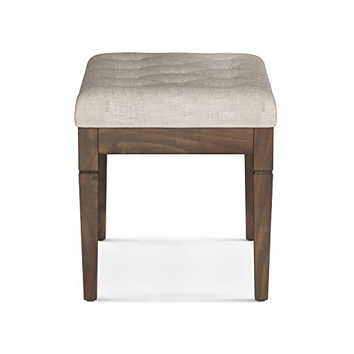 Dahlia 18" x 46" Solid Wood Outdoor Indoor Bench in Grey