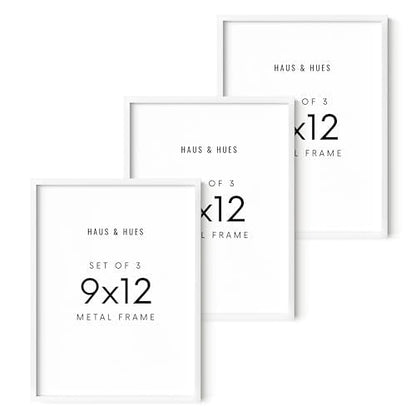 9x12 White Aluminum Frame Set of 3 (3 Count)