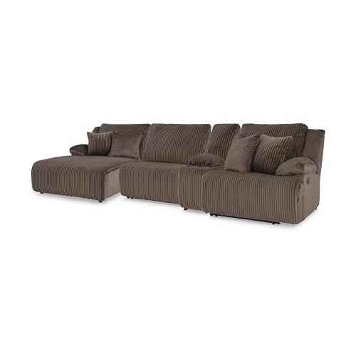4 Piece Reclining Sectional with Chaise (4 Count)