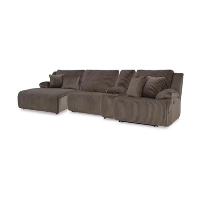4 Piece Reclining Sectional with Chaise (4 Count)