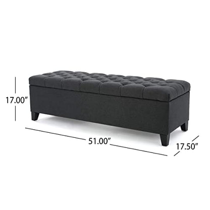 Ottilie Fabric Storage Ottoman