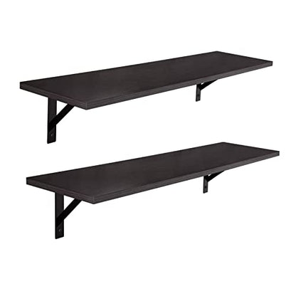 Long Wall Shelves (2 Count)