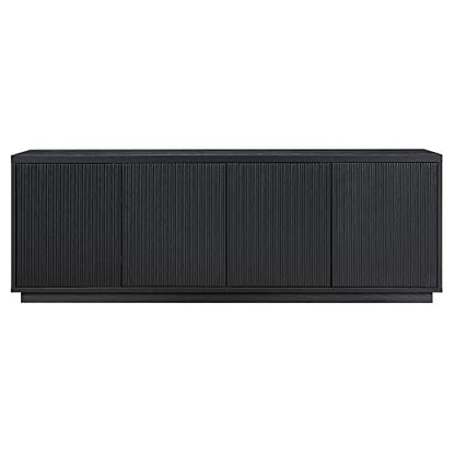Hanson Rectangular TV Stand for TV's up to 75" in Black Grain