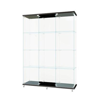 Black Glass Display Cabinet