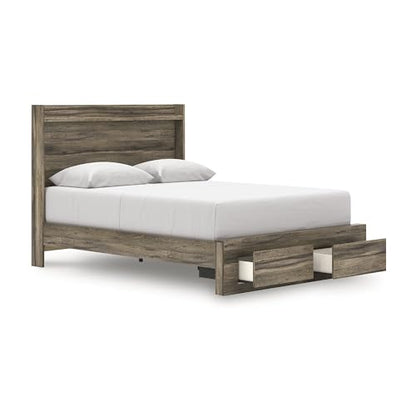 Queen Bed Frame with Storage