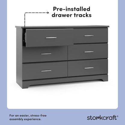 Brookside 6 Drawer Dresser