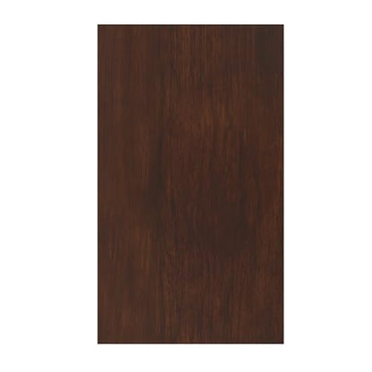 Warm Shaker 14" Wide Solid Wood End Table in Russet Brown