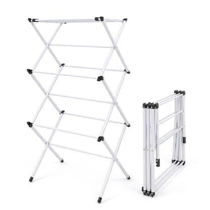 3 Tier Compact Clothes Drying Rack