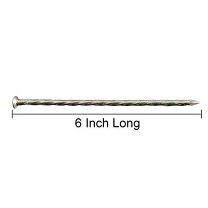70 Pack 6"Artificial Turf Nails Garden Stakes Galvanized Landscaping Spikes (70 Count)