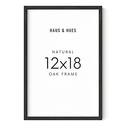 12x18 Black Oak Frame