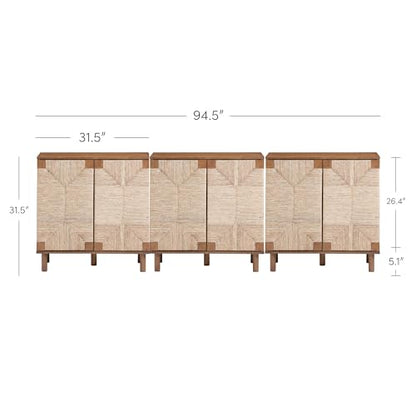 Beacon Boho Accent Cabinet with Doors