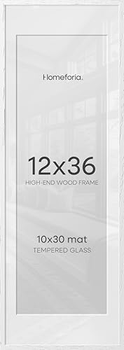 12x36 White Oak Picture Frame