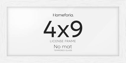 4x9 Black Oak Business License Frame (3 Count)