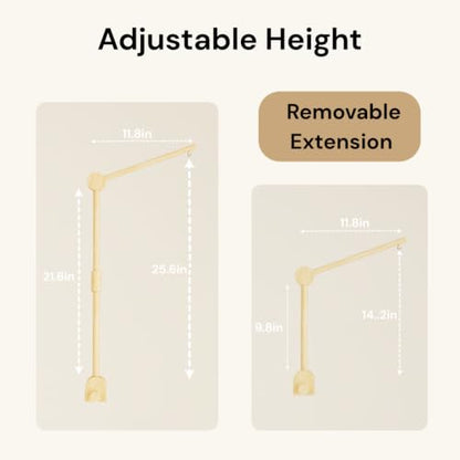 Wood Mobile Arm for Crib