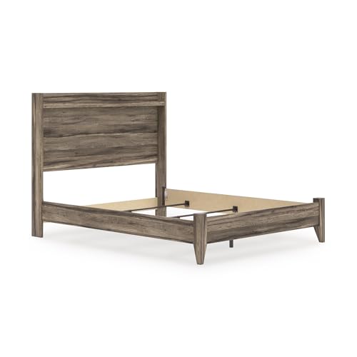 Jusika Queen Panel Bed Frame with LED