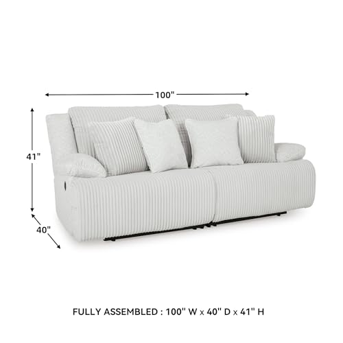 Top Tier Reclining Sectional Sofa Loveseat (2 Count)
