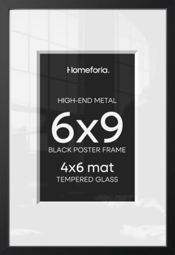 6x9 Black Picture Frame