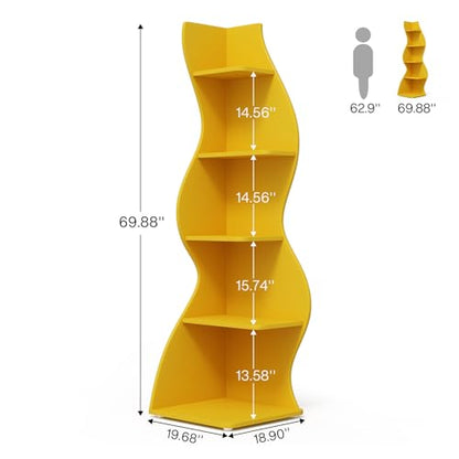 Corner Shelf Modern 5 (2 Count)