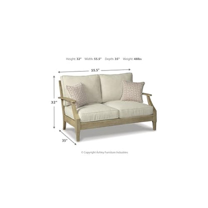 Clare View Outdoor Loveseat with Cushion