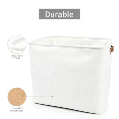 Large Fabric Storage Baskets (3 Count)