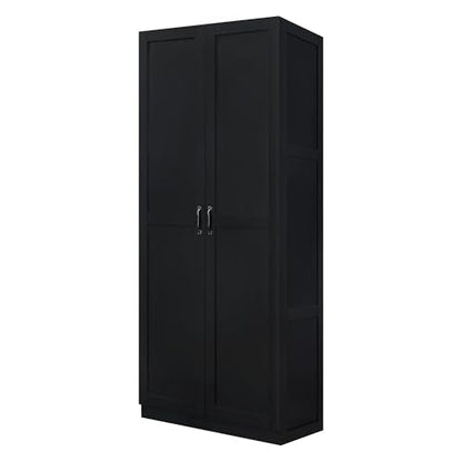Cornelia Modern Tall Storage Cabinet with Doors and Adjustable Shelves 1.0