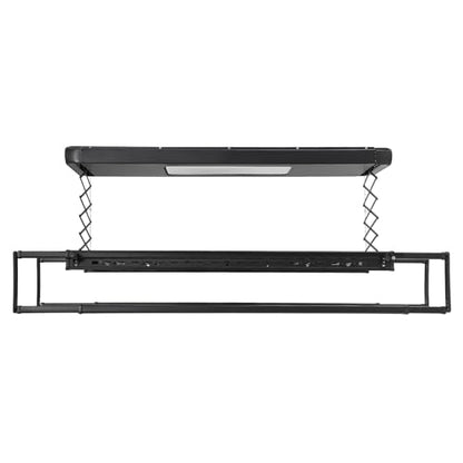 Electric Retractable Airing Rack Black