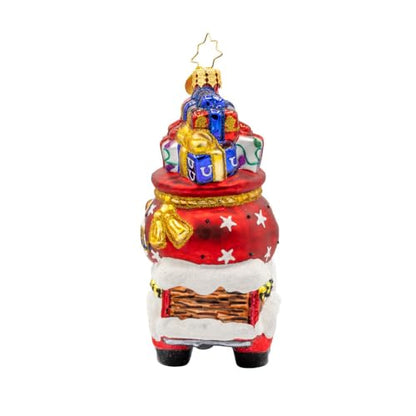Hand Crafted European Glass Christmas Tree Decorative Ornament