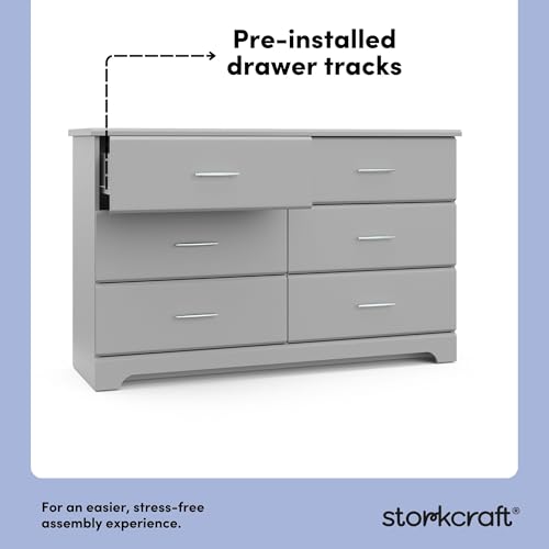 Brookside 6 Drawer Dresser