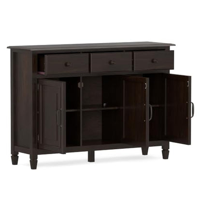 Connaught 51" Solid Wood Cabinet in Chestnut Brown