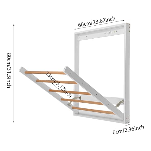 Wall Mounted Clothes Drying Rack