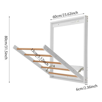 Wall Mounted Clothes Drying Rack