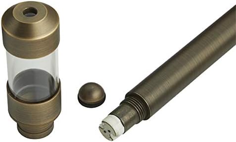 VOLT Flat Hat 12V Brass Mini Path Light