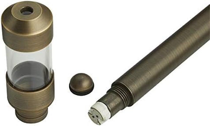 VOLT Flat Hat 12V Brass Mini Path Light