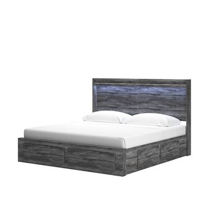 Baystorm King Platform Bed with 4 Drawers