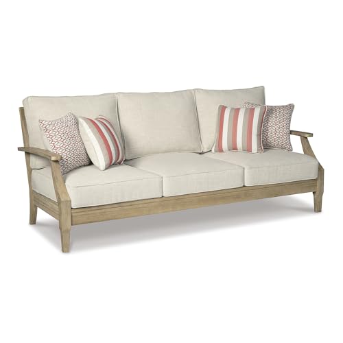 Clare View 1 Piece Eucalyptus Outdoor Sofa