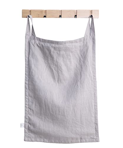 100% Linen Door Hanging Laundry Hamper Bag