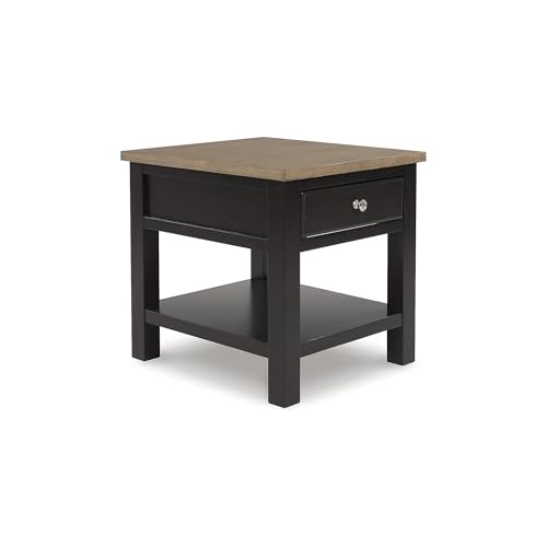 Drazmine Casual End Table with 1 Lower Shelf