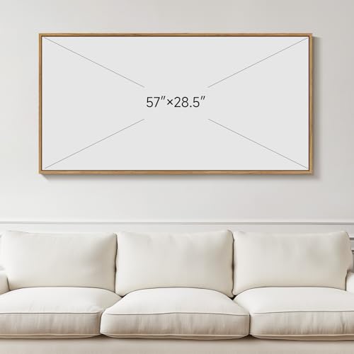 Large Framed Sage Green Abstract Wall Art for Living Room