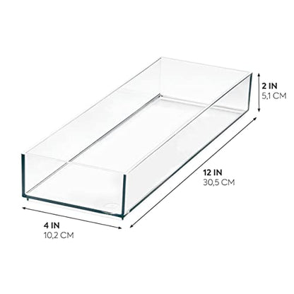 Plastic Makeup Drawer Organizer Tray