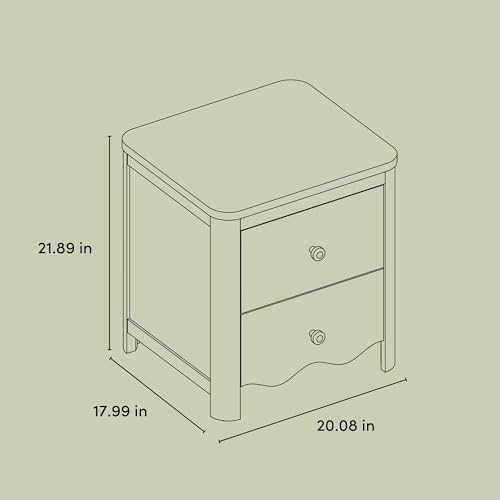 Casablanca 2 Drawer Nightstand