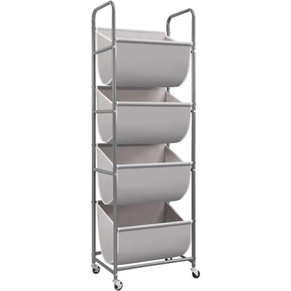 Vertical Rolling Laundry Hamper