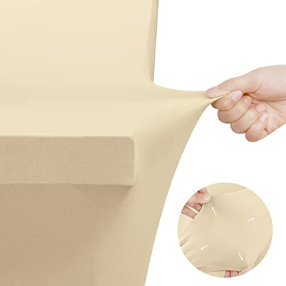Spandex Table Cloth 2 Pack [6FT (2 Count)