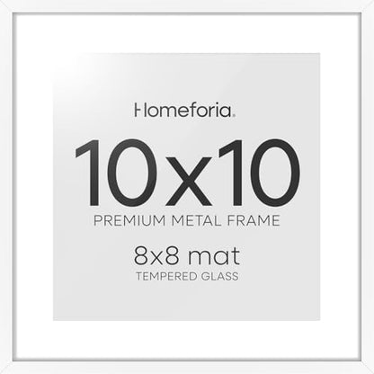 10x10 White Picture Frame