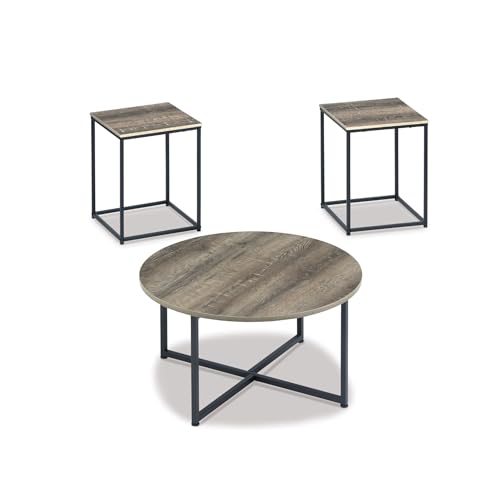 3 Piece Living Room Coffee and End Table Set (3 Count)