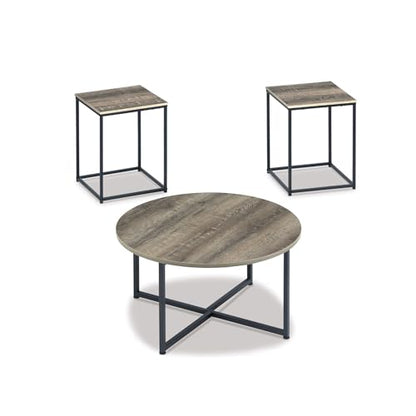 3 Piece Living Room Coffee and End Table Set (3 Count)